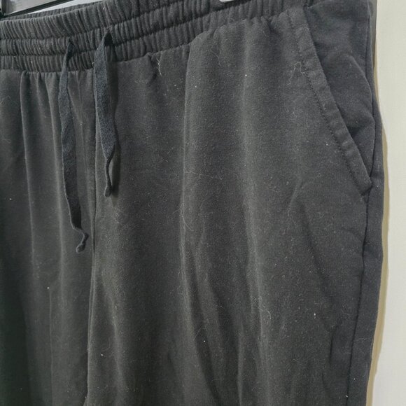 Torrid Super Soft Fleece Joggers Black Size 2 Cozy Lounge Pants Pockets - Picture 4 of 13